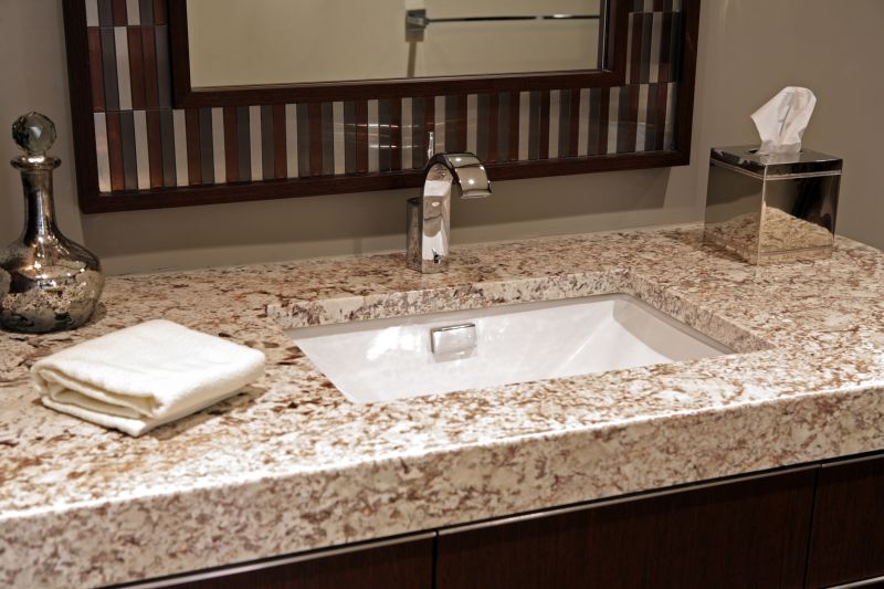 Stylish Bathroom Counter